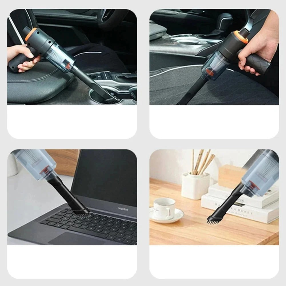Wireless Portable Car Robot 120W Vacuum