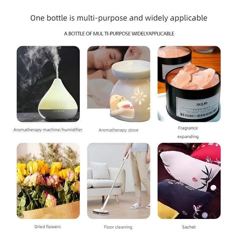 Soothing Essential Oils and Fragrance Scents - Suitable for Air Diffusers and Humidifiers